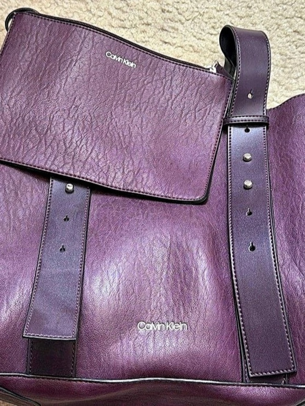 Calvin Klein Purple Bag
